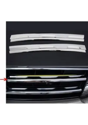 Volkswagen Tiguan Uyumlu 2016 2019 Ön Panjur Krom Paslanmaz Çelik 2 ParçaDRS Tuning kalitesiyle tanışın! Özel olarak Volkswagen  model araçlar için üretilen bu 