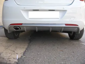 Opel Astra Uyumlu J Hatchback Arka Tampon Eki Difüzör Boyalı (Düz Kasa) Parça