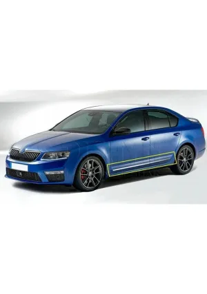 Skoda Octavia Uyumlu A7 Yan Kapı Çıtası -2015 Paslanmaz Çelik ParçaDRS Tuning kalitesiyle tanışın! Özel olarak Skoda  model araçlar için üretilen bu ürün, otomo