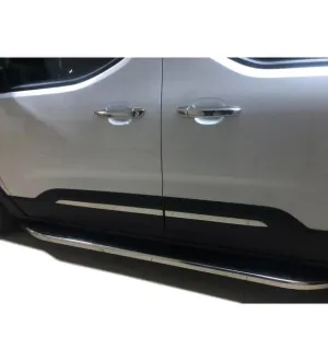 Peugeot Rifter Uyumlu Yan Kapı Çıtası -2019 Paslanmaz Çelik Parça thumb 2