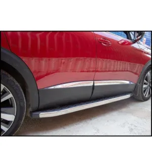 Peugeot 3008 Uyumlu Yan Kapı Çıtası -2016 Paslanmaz Çelik ParçaDRS Tuning kalitesiyle tanışın! Özel olarak Peugeot  model araçlar için üretilen bu ürün, otomobi