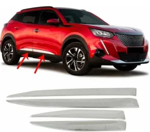 Peugeot 2008 Uyumlu Yan Kapı Çıtası Paslanmaz Çelik ParçaDRS Tuning kalitesiyle tanışın! Özel olarak Peugeot  model araçlar için üretilen bu ürün, otomobilinizi