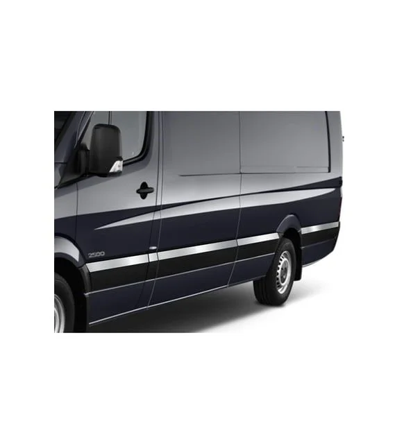 Mercedes Sprinter Uyumlu Yan Kapı Çıtası 2006-2018 Paslanmaz Çelik Parça