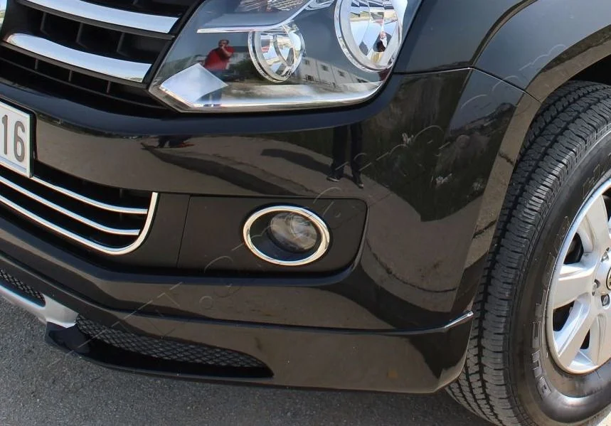 Volkswagen T5 Uyumlu Transporter Sis Farı Çerçevesi 2010-2015 Paslanmaz Çelik Parça