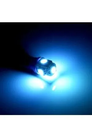 Dekoratif Led Ampul T10-2X4 Smd Led Mavi 12Vlaam117-2-12