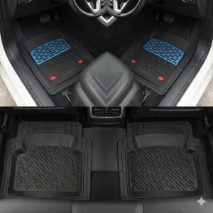 Safir Rover Uyumlu 214 Havuzlu Universal Paspas Krom Mavi Parça thumb 1