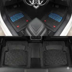 Safir Citroen Uyumlu Saxo Havuzlu Universal Paspas Krom Mavi ParçaDRS Tuning kalitesiyle tanışın! Özel olarak Citroen  model araçlar için üretilen bu ürün, otom