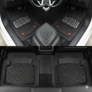 Safir Volkswagen Uyumlu Passat B7 Havuzlu Universal Paspas Krom Karbon ParçaDRS Tuning kalitesiyle tanışın! Özel olarak Volkswagen  model araçlar için üretilen 