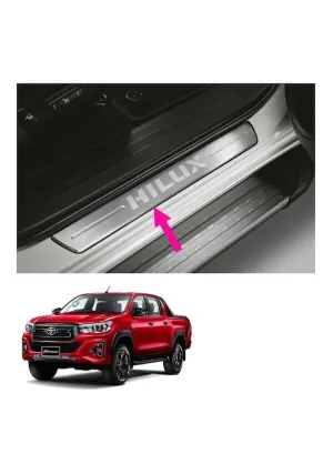 Toyota Hilux Uyumlu 2016 Sonrası Kapı Eşiği 4Lü SetDRS Tuning kalitesiyle tanışın! Özel olarak Toyota  model araçlar için üretilen bu ürün, otomobilinizin hatla