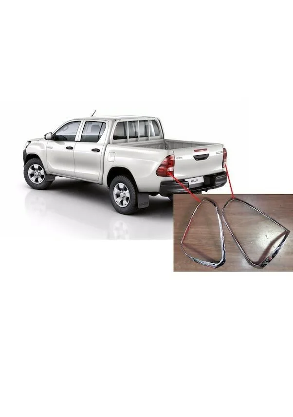 Toyota Hilux Uyumlu Stop Çerçevesi ABS Krom 2016 Sonrası