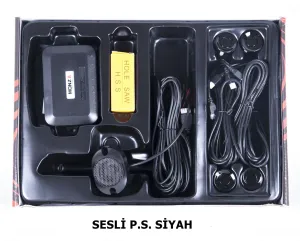 Monza Sesli Uyumlu Park Sensörü SiyahDRS Tuning kalitesiyle tanışın! Özel olarak Universal  model araçlar için üretilen bu ürün, otomobilinizin hatlarına sporti