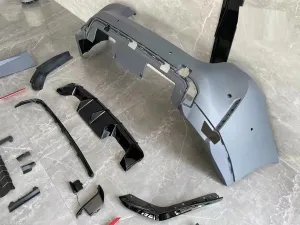 G22/G24 M4 Uyumlu Body Kit (Ön Arka Tampon Marşpiyel Panjur) thumb 3