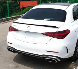 W206 C Uyumlu Serisi 2021+ C63S Spoiler(Piano Black) thumb 2