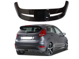 Fiesta 2008-2014 Uyumlu İçin Işıklı Spoiler - Piano Black