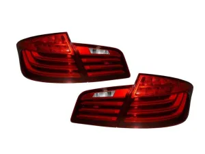 Bmw 5 Uyumlu Serisi F10 2010-2016 İçin Lci Makyajlı LED Stop - Kırmızı thumb 1