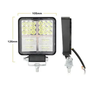 Kare Flaşlı Sis Lambası 12-24V 313