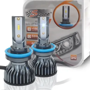 Led Far Ampulü 6000K 9800Lm 12V H11 / Laam912 thumb 1