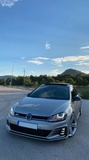 Golf 7 Uyumlu İçin Golf 7,5 Gti Ön Tampon & Panjur Seti thumb 3