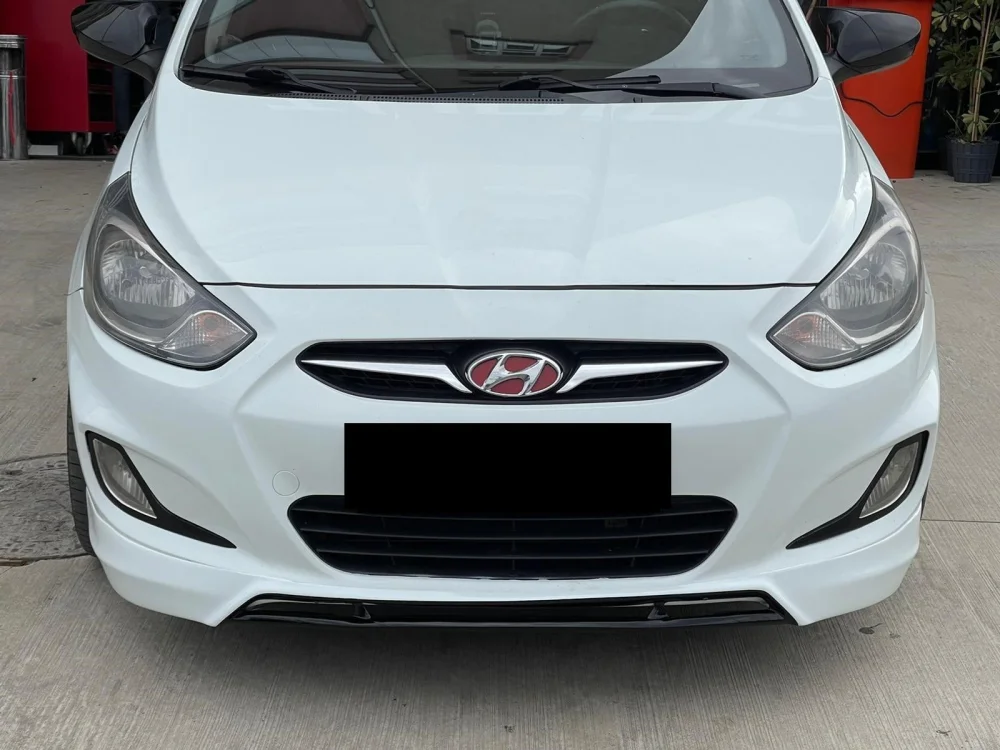 Hyundai Accent Uyumlu Blue Ön Tampon Eki (Çift Renk Fiyattır)