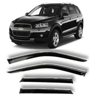 Chevrolet Captiva Uyumlu 2006 Sonrası Kromlu Cam Rüzgarlığı 4 LüDRS Tuning kalitesiyle tanışın! Özel olarak Chevrolet  model araçlar için üretilen bu ürün, otom