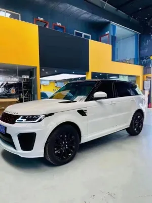 Rr Sport Uyumlu 2014-2017 İçin 2018+ Svr Facelift Body Kit (4 Lens Far Ve LED Stop thumb 3