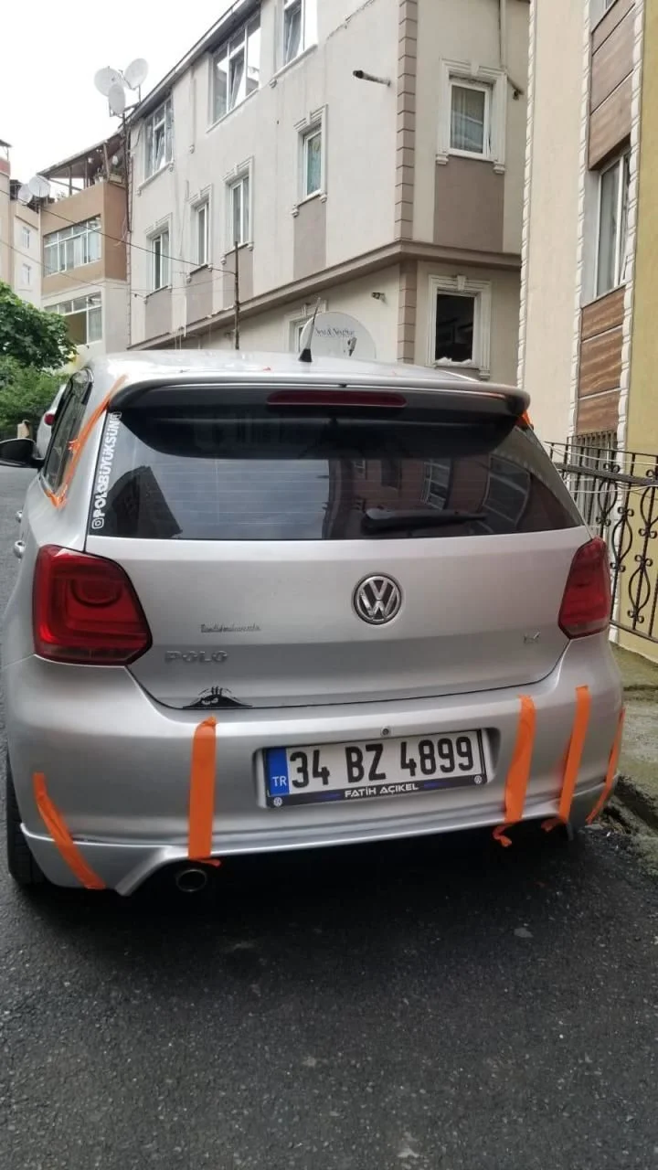 Volkswagen Polo Uyumlu Gti Spoiler 2010 - 2017 (Fiber)