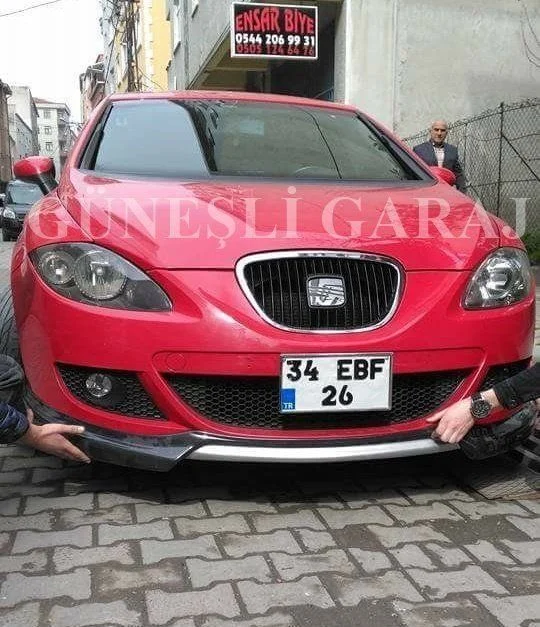 Seat Leon Uyumlu Mk2 Ön Ek Makyajsız (Plastik)