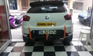 Seat İbiza Uyumlu Tek Çıkışlı Difüzör (Fiber)