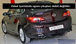 Opel Astra Uyumlu J Sedan Difüzör