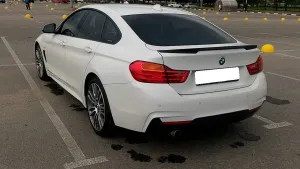 BMW 4 Serisi 2014-2020 (F36) Grand Uyumlu Coupe F36 Spoiler (Fiber)