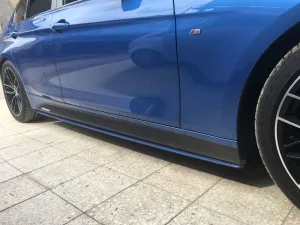 BMW 3 Serisi 2012-2019 (F30) M Performance Yan Marşpiyel Altı Lip
