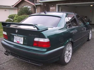 BMW 3 Serisi 1990-2000 (E36) Tek Kat Spoiler(Fiber)