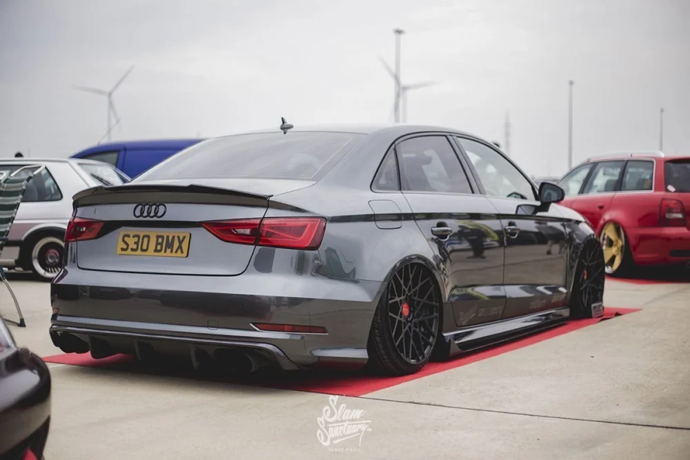 Audi A3 Uyumlu Sedan 13-16 Wortex Spoiler (Fiber)