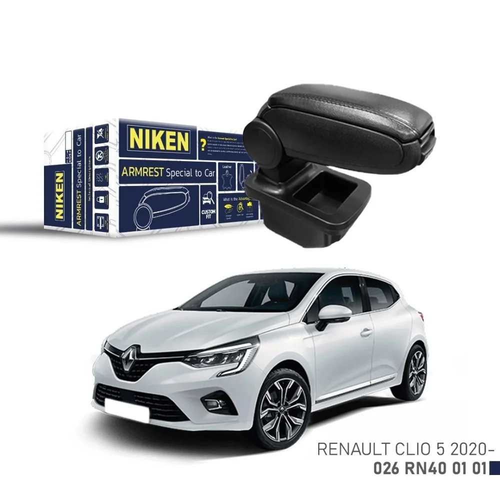 Renault Clio Uyumlu 5 Araca Özel Kol Dayama Kolçak (2020-2022) Niken