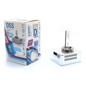 D5S 4300K Uyumlu 0,5 Fazla Işık Oem Ampul