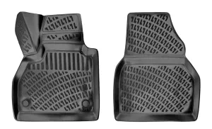 Opel Combo Uyumlu Panelvan (2 Parça) 2001-2011 3D Havuzlu Siyah Paspas Seti