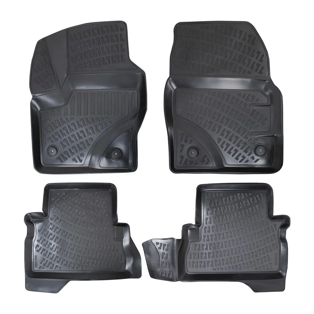 Ford Kuga Uyumlu 2012-2019 3D Havuzlu Siyah Paspas Seti