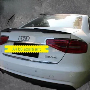 Audi A4 2008-2015 (B8) uyumlu Abarty Spoiler 2008-2016 Arası Boyalı modelleri DRS Tuning'de. Kaliteli malzeme, hızlı kargo ve güvenli alışverişle hemen
