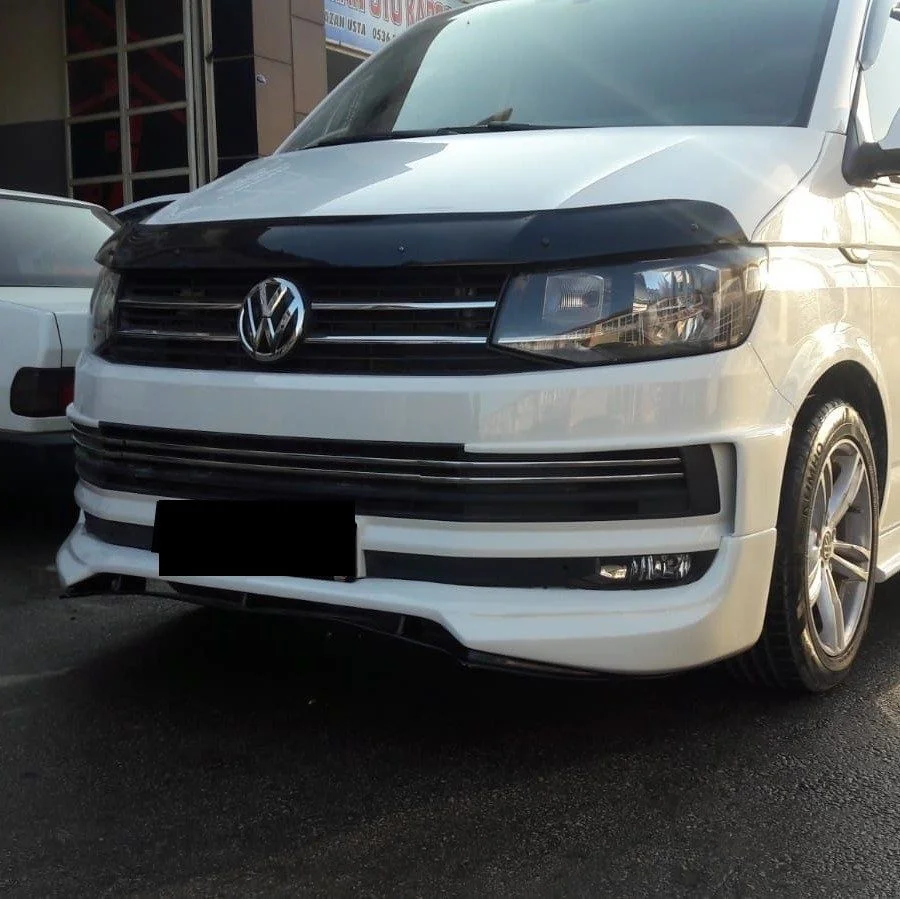 Volkswagen T7 Uyumlu Abt Ön Tampon Eki Karlık (4 Parça) 2015-2020