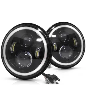 Offroad Sis Lambası 7İnch 60W Led 12-24V Adet / Lass287 thumb 2