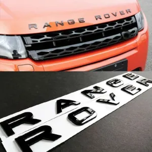 Range Rover Uyumlu Arması Harfleri Siyah OemDRS Tuning kalitesiyle tanışın! Özel olarak Land Rover  model araçlar için üretilen bu ürün, otomobilinizin hatların