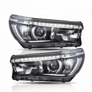 Hilux Revo Uyumlu ( 2016-2019) LED Far (Halojen Farlı Model İçin)DRS Tuning kalitesiyle tanışın! Özel olarak Toyota  model araçlar için üretilen bu ürün, otomob