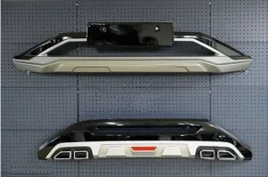 Hyundai Tucson Uyumlu 2021+ Ön Arka Tampon Koruma thumb 2
