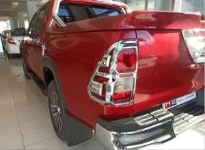 Toyota Hilux Uyumlu Revo 2016-2019 Stop Çerçeve Kaplama Krom thumb 2