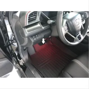 Honda Civic Uyumlu Fc5 2016-2021 Kauçuk 5D Paspas thumb 2