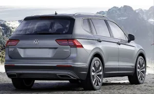 Volkswagen Tiguan Uyumlu 2016-2020 Highline Stil Difüzör (Comfort Line Model İçin) thumb 3