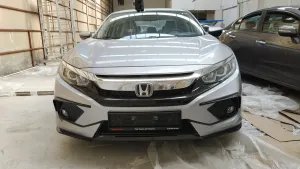Honda Civic Uyumlu Concept Model Ön Tampon Ek Piano Black Detaylı thumb 3