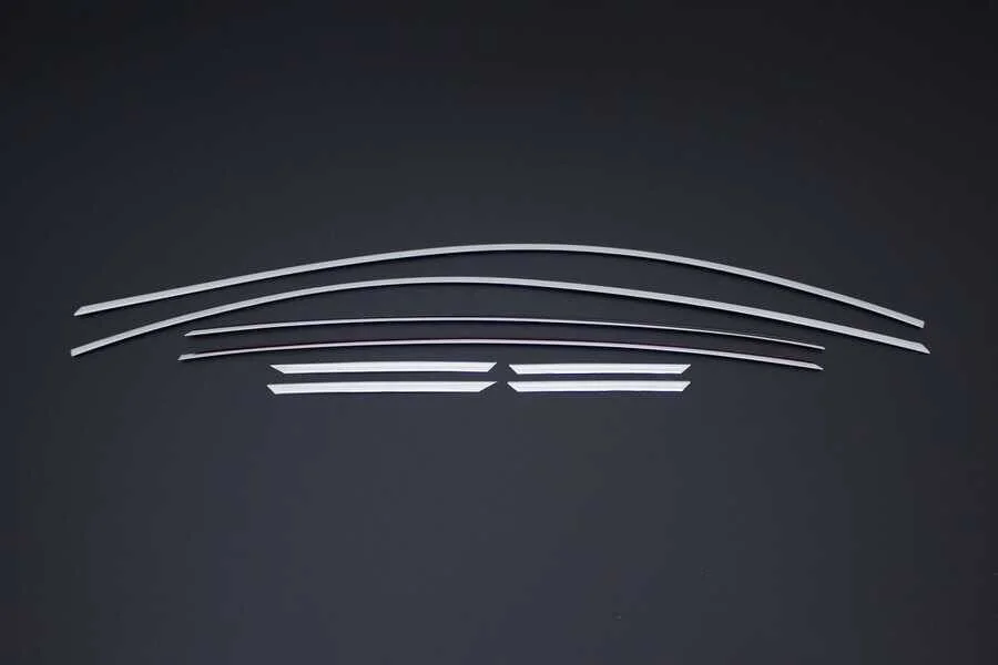 Opel Astra Uyumlu K Krom Üst Cam Çerçevesi 8 Parça 2015 Ve Sonrası