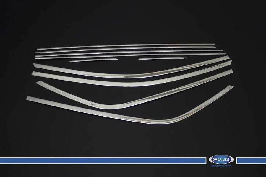 Hyundai İ20 Uyumlu Krom Cam Çerçevesi 10 Parça 2014 Ve Sonrası