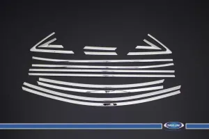 Hyundai Accent Uyumlu Blue Krom Cam Çerçevesi 14 Parça 2011 Ve SonrasıDRS Tuning kalitesiyle tanışın! Özel olarak Hyundai  model araçlar için üretilen bu ürün, 